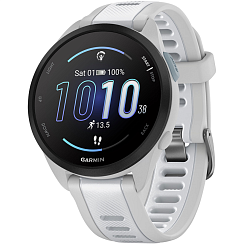 Смарт-часы Garmin Forerunner 165 AMOLED белые/силикон