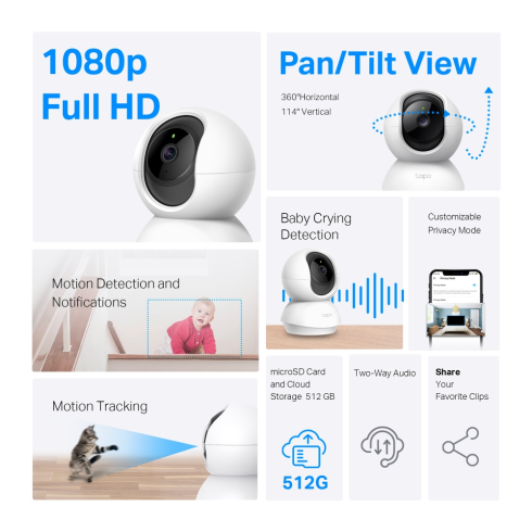 IP-камера TP-Link Tapo C200C фото 4