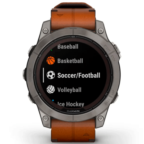Смарт-часы Garmin Fenix 7 Pro 47 мм Solar сапфир/темный, кожа фото 10