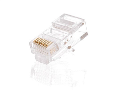 Коннектор RJ45/8P8C NETLAN под витую пару, Cat5e (Класс D) 1 шт