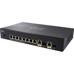 Коммутатор Cisco SG350-10P-K9-EU
