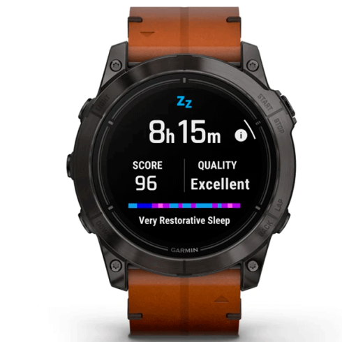 Смарт-часы Garmin Epix Gen 2 Pro 51 мм AMOLED сапфир/темный, кожа фото 6