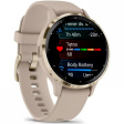 Смарт-часы Garmin Venu 3S 41 мм AMOLED песочный/силикон фото 3