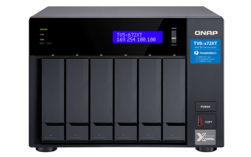 Сетевое хранилище QNAP TVS-672XT-i3-8G