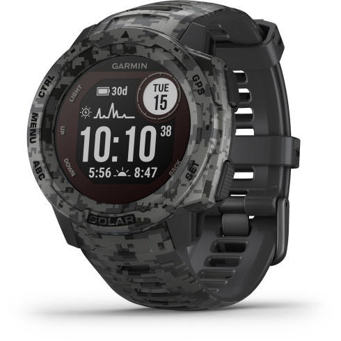 Смарт-часы Garmin Instinct Solar Camo Edition Graphite фото 2