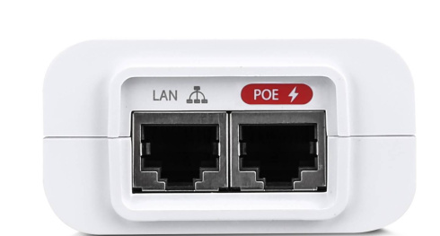Блок питания Ubiquiti POE-24 24В 1.0A Gigabit белый фото 2