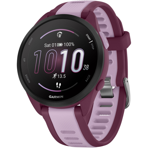 Смарт-часы Garmin Forerunner 165 Music AMOLED розовые/силикон фото 1