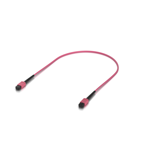 Оптический патч-корд Ubiquiti OM4 MPO-12 UPC Fiber Patch Cable 0.5 м фото 1