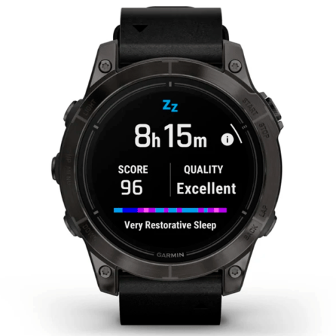 Смарт-часы Garmin Epix Gen 2 Pro 47 мм AMOLED сапфир/темный, кожа фото 7
