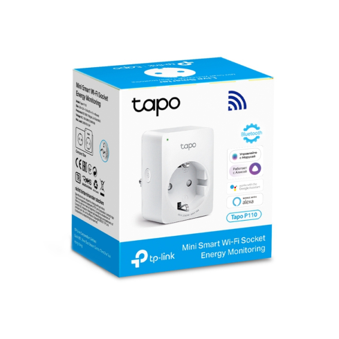 Умная мини Wi-Fi розетка TP-Link Tapo P110 фото 3