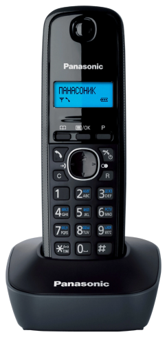 Беспроводной телефон DECT Panasonic (Black) фото 2