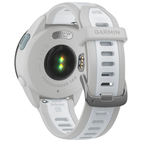Смарт-часы Garmin Forerunner 165 AMOLED белые/силикон фото 10