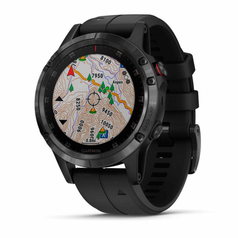 Смарт-часы Garmin Fenix 5 Plus Sapphire черный фото 3