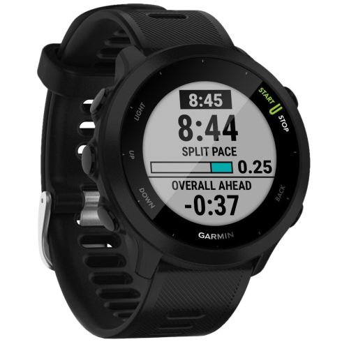 Смарт-часы Garmin Forerunner 55 черные/силикон фото 2