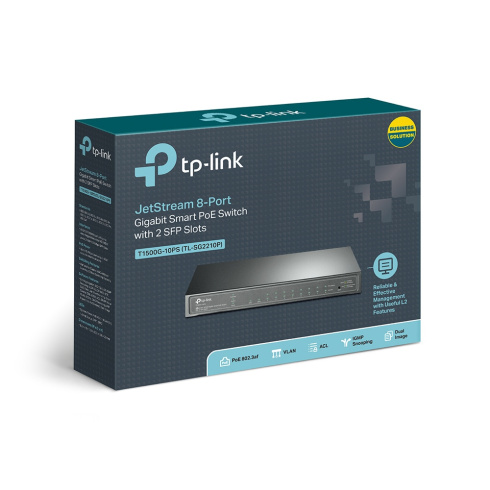 Коммутатор TP-Link T1500G-10PS(TL-SG2210P) фото 4