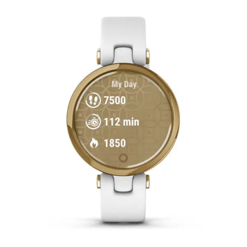Смарт-часы Garmin Lily Classic, стекло/полимер, белые/кожа фото 6