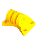 Регулируемое основание для крепления Speedy Bee Adjustable GoPro TPU Yellow
