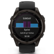 Смарт-часы Garmin Fenix 8 47 мм Solar сапфир/темно-серый, силикон фото 7