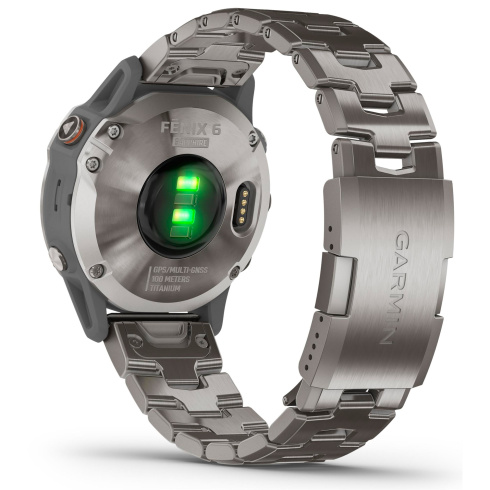 Смарт-часы Garmin Fenix 6 Sapphire титан фото 26
