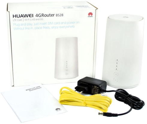Стационарный 4G роутер Huawei B528 фото 4
