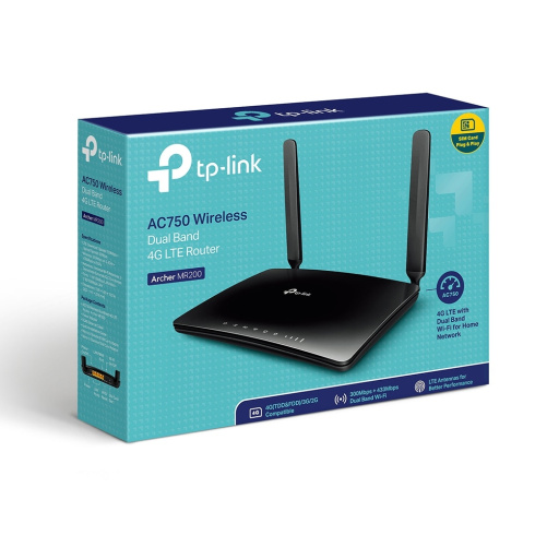 Беспроводной 4G LTE-роутер TP-Link Archer MR200 фото 4
