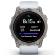 Смарт-часы Garmin Epix Gen 2 Pro 51 мм AMOLED сапфир/белый, силикон фото 5
