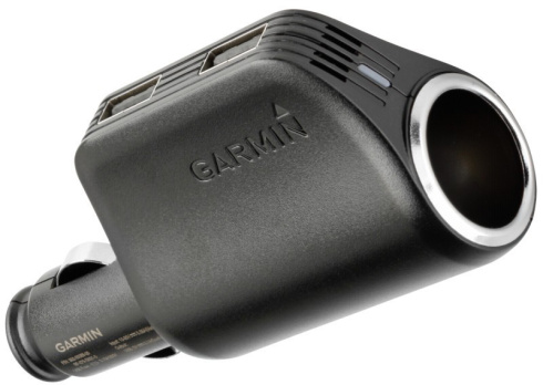 Зарядное устройство в прикуриватель Garmin 2 USB фото 2