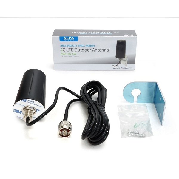 4G LTE антенна Alfa 5dBi Omni N male
