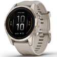 Смарт-часы Garmin Epix Gen 2 Pro 42 мм AMOLED сапфир/песочный, силикон фото 1