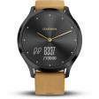 Смарт-часы Garmin Vivomove HR Premium без GPS черный/коричневый фото 1
