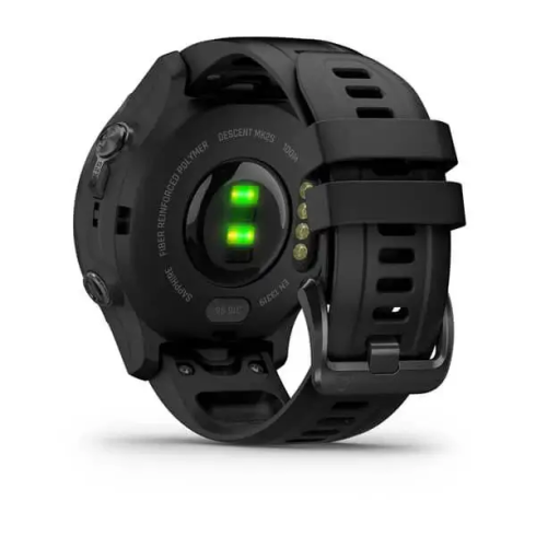 Смарт-часы Garmin Descent Mk2S 42 мм AMOLED сапфир/черный, силикон фото 5