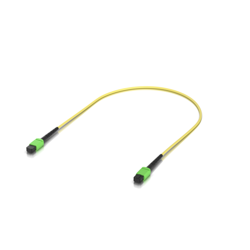 Оптоволоконный патч-корд Ubiquiti OS2 MPO-12 APC Fiber Patch Cable 0.5 м фото 1