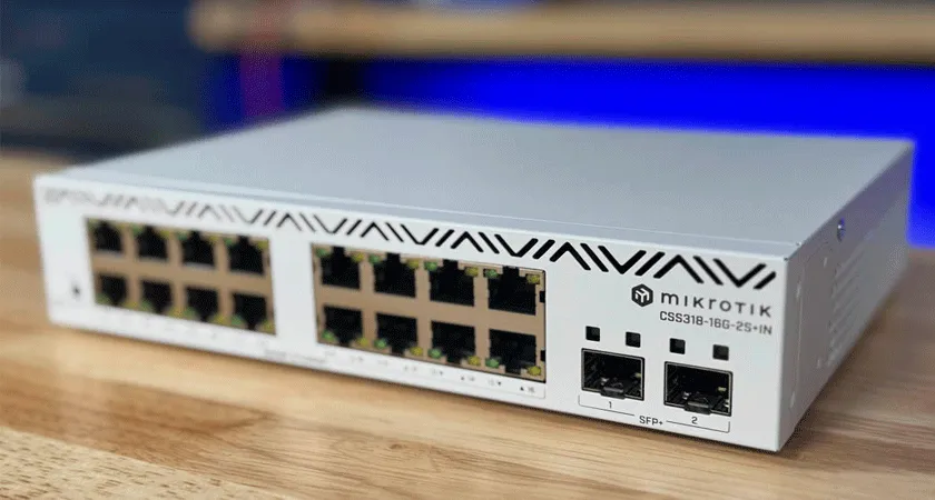 MikroTik CSS318 - 16 портов по разумной цене!