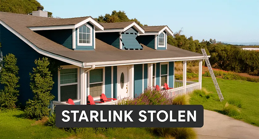 Что делать, если у вас украли Starlink?