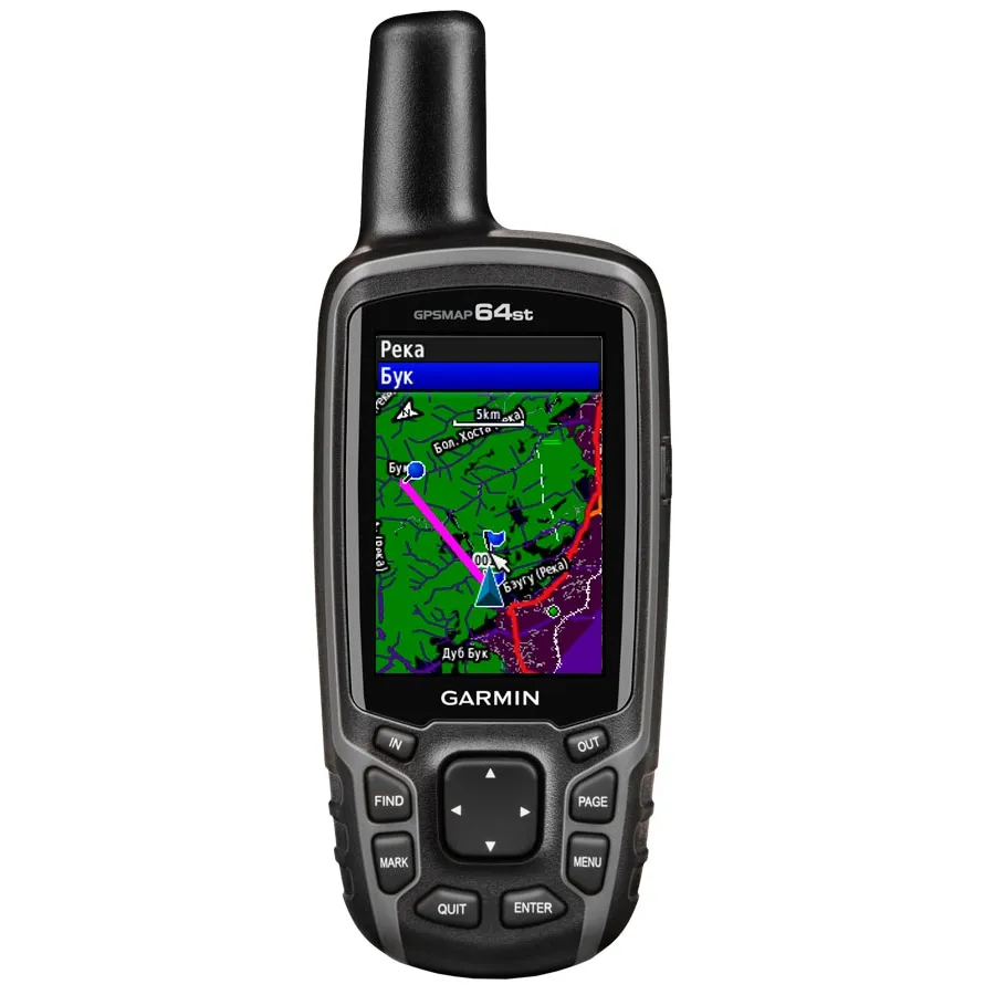 GPS навигатор Garmin GPSMAP 64st топокарта Европы 010-01199-21 - цена,  купить на wifi.kz