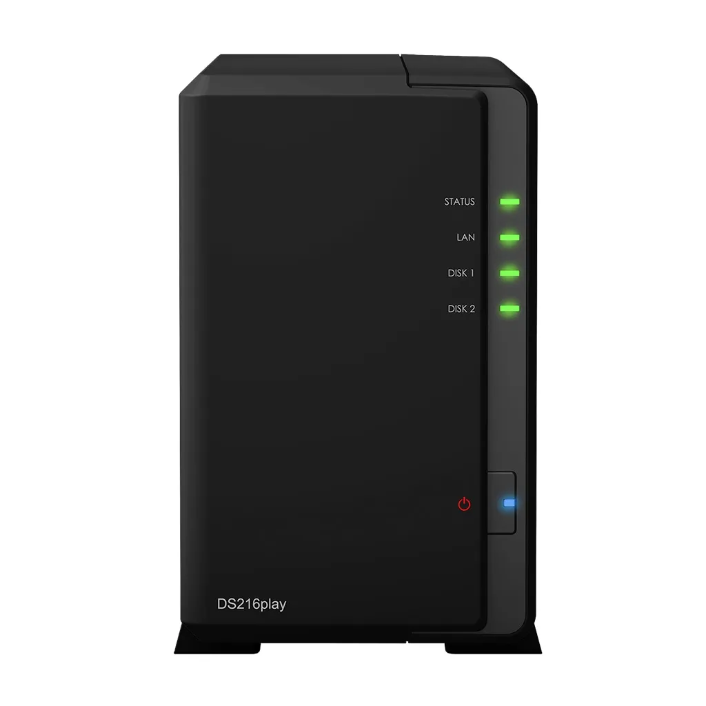 Сетевое хранилище Synology 16ТБ 1ГБ DS216play - цена, купить на wifi.kz