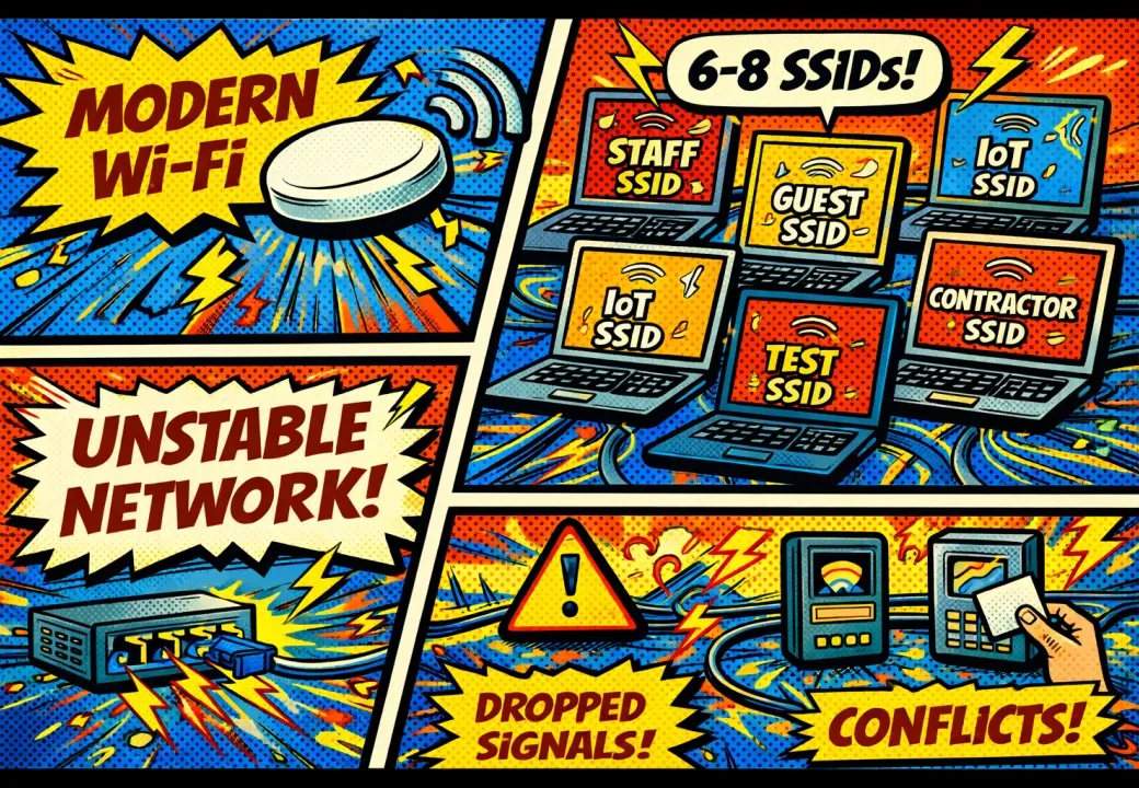 Почему больше SSID — не значит лучше: сегментация Wi-Fi 7 по-взрослому