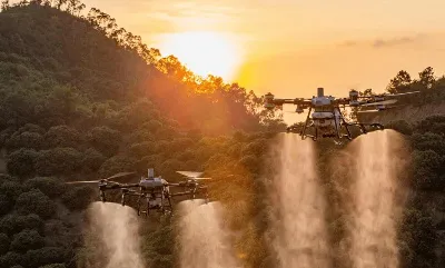 Новинка от DJI: Agras T100, T70 и T70P