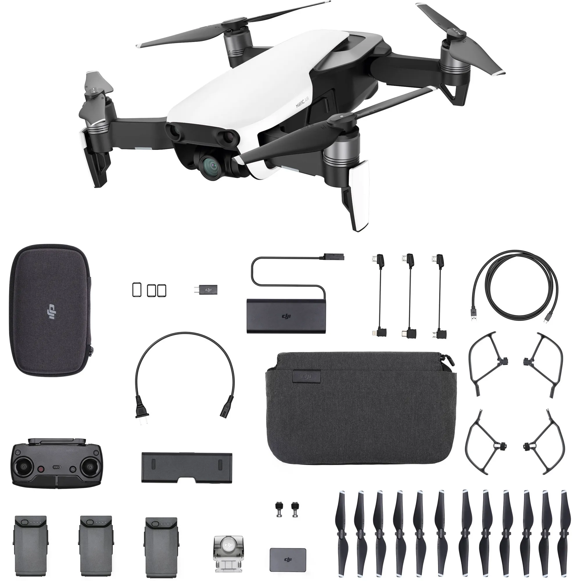 Дрон DJI Mavic Air Fly More Combo CP.PT.00000165.01 - цена, купить на  wifi.kz