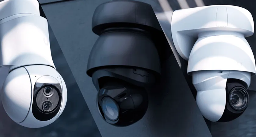 Современные PTZ-камеры UniFi - высокий уровень безопасности