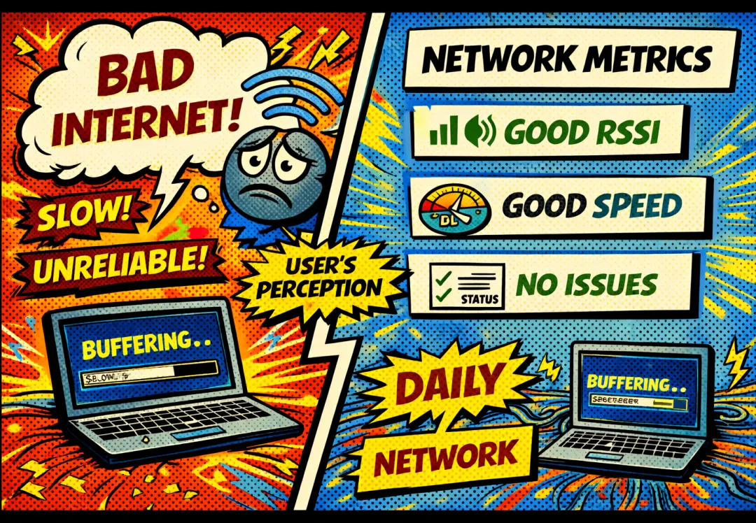 Иллюзия «плохого интернета»: как восприятие пользователя отличается от реальных метрик сети