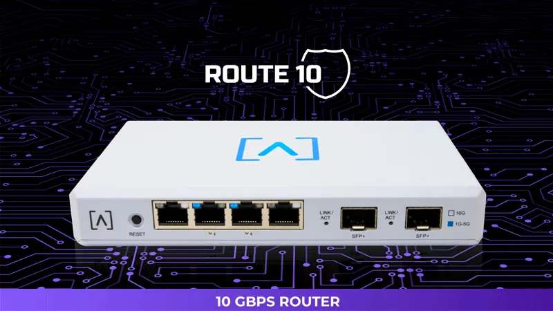 Alta Labs ROUTE 10 - новый уровень скорости и контроля для вашей сети