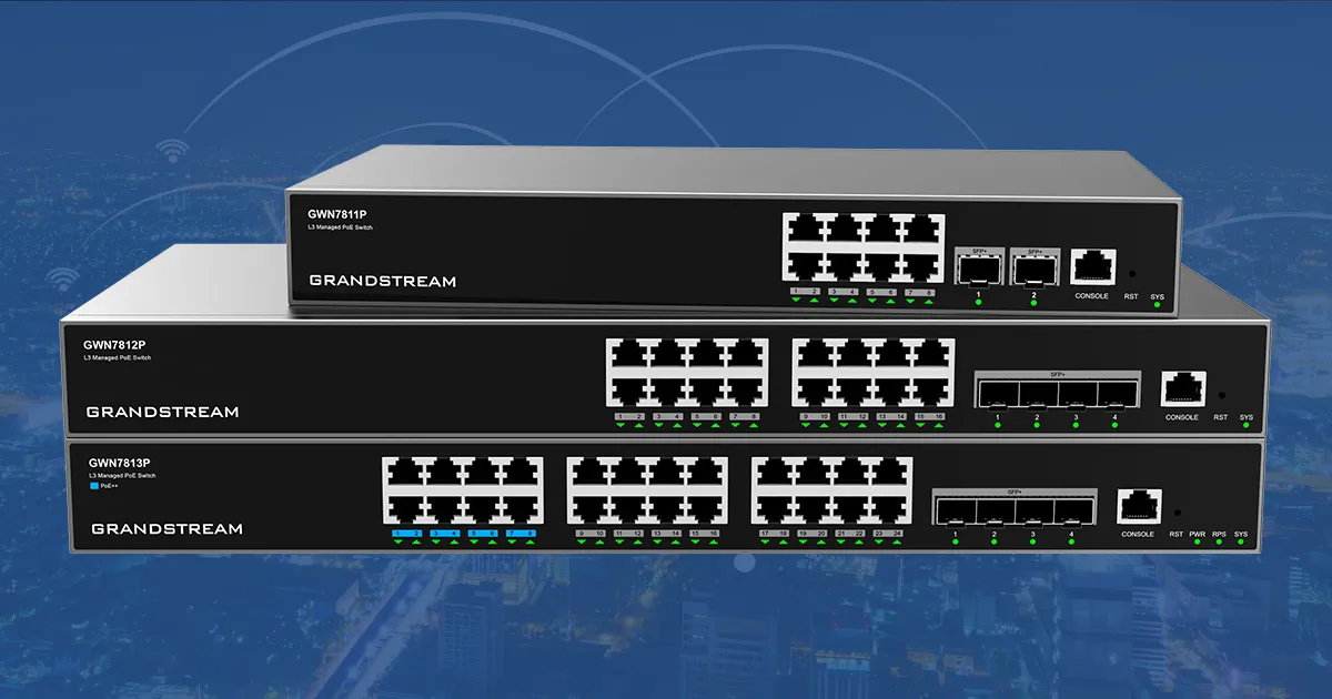GWN7810 Series: новые PoE-коммутаторы с централизованным управлением GWN7810 Series: новые PoE-коммутаторы с централизованным управлением