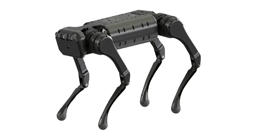 Обзор квадрупеда Unitree Robotics: собака-робот А1