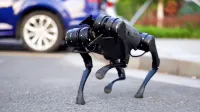 Обзор квадрупеда Unitree Robotics: собака-робот А1