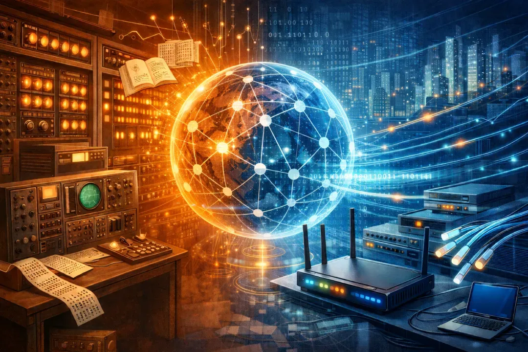 Теория информации, кибернетика и рождение сетевой архитектуры: от ламповых машин к маршрутизаторам