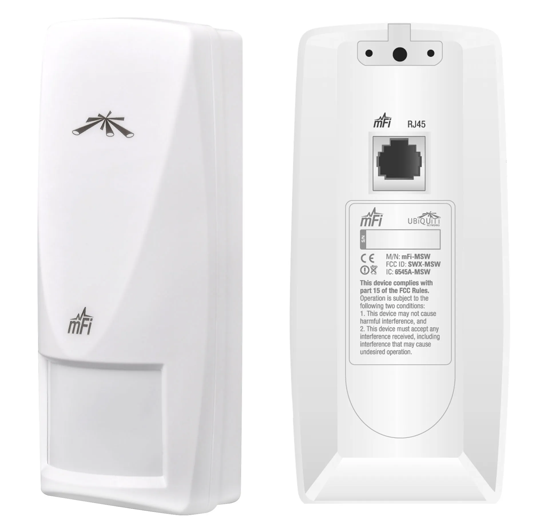 Настенный датчик движения Ubiquiti mFi MSW mFi-MSW - цена, купить на wifi.kz