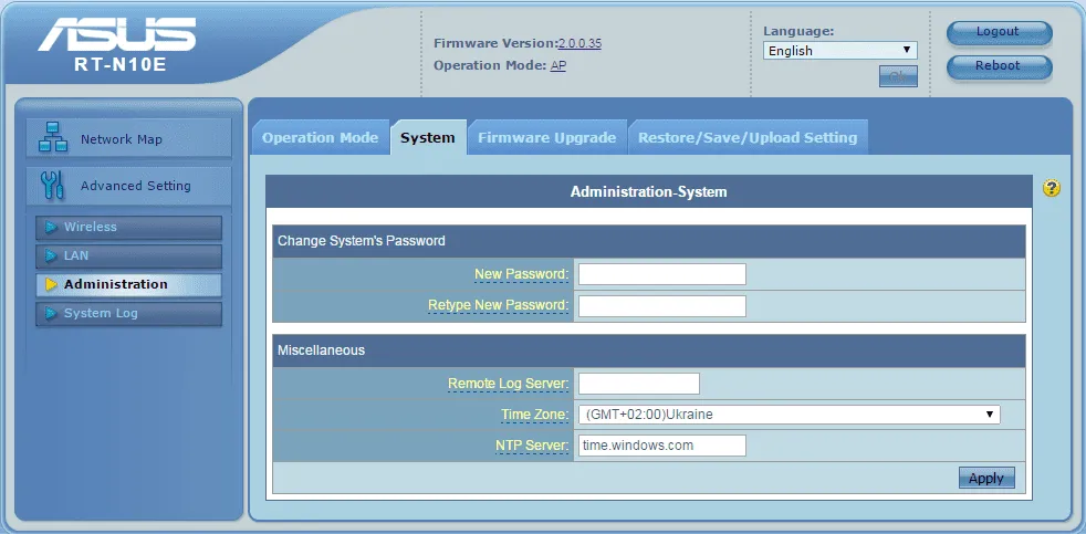 роутер ASUS роутер ASUS