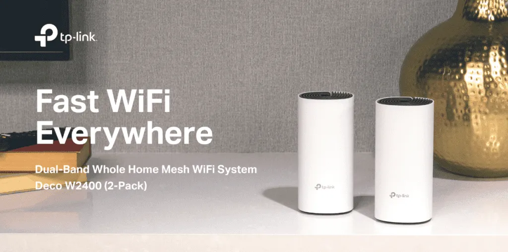 TPLink Deco W2400 — комплект для построения домашней сети WiFi