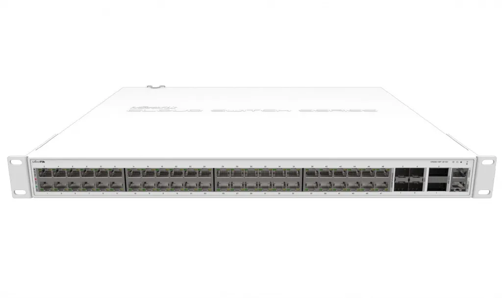Коммутатор MikroTik CRS354-48G-4S+2Q+RM и точка доступа MikroTik ...